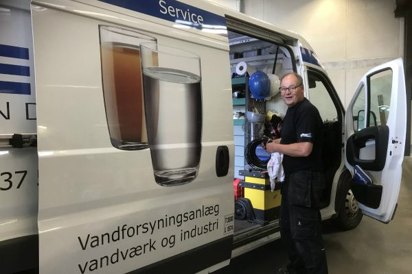 Service og montage af vandværk